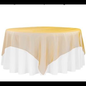90” x 90” OVERLAY FOR TABLECLOTH.
